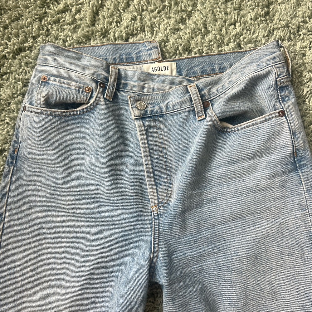AGOLDE Criss Cross Jeans